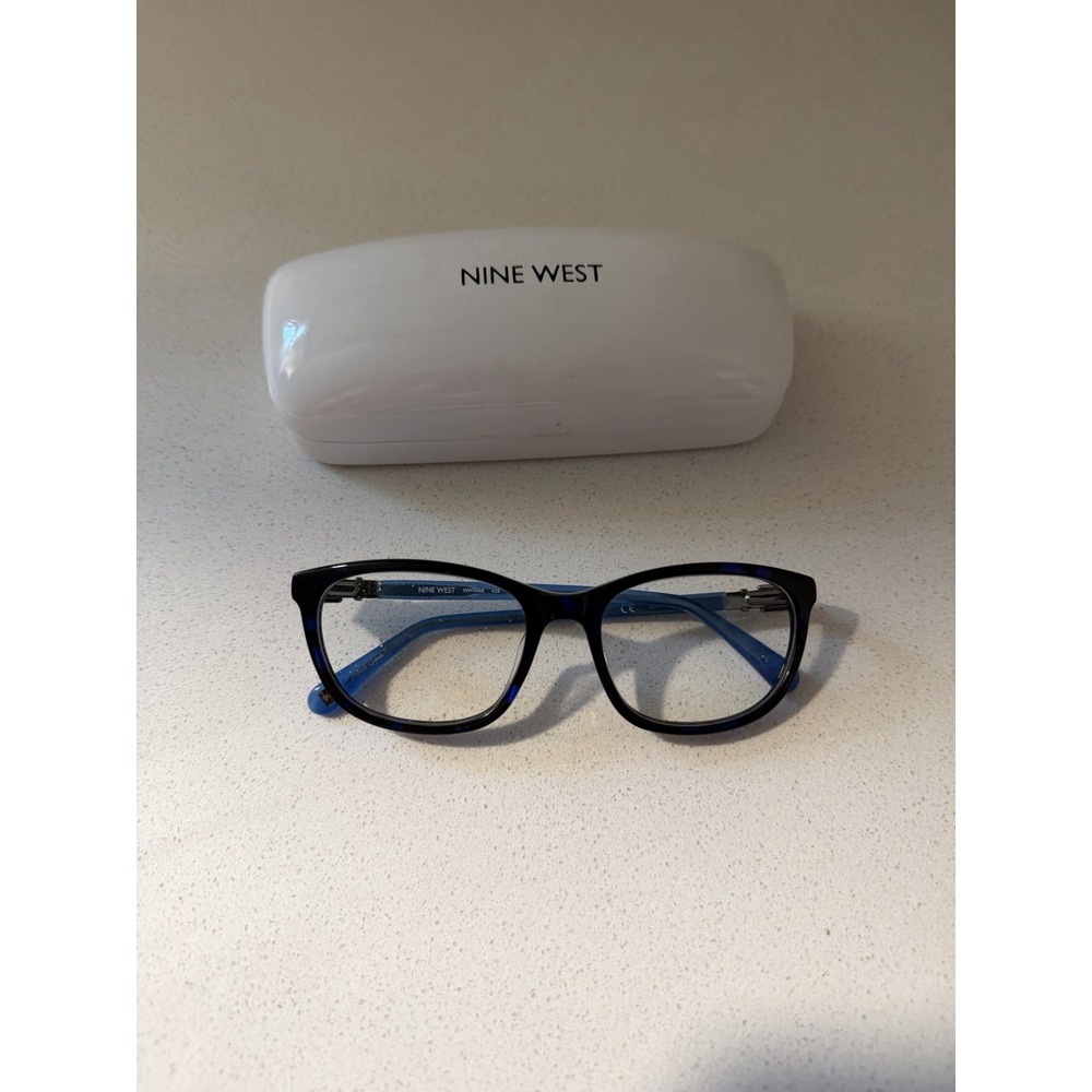 Nine West NW5068 428 52-18-135 Blue Tortoise Full Rim Eyeglasses Frame AD70